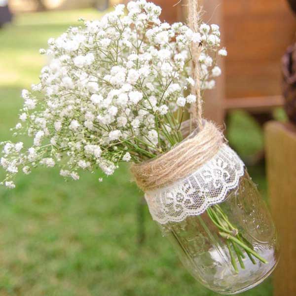 benda terbuat dari kaca vas bunga